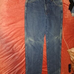 Rustler Vintage Men's Blue Jeans